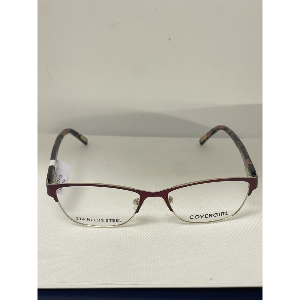 New Covergirl CG0537-1 Ariana Brown Eyeglasses Frames Full Rim (209